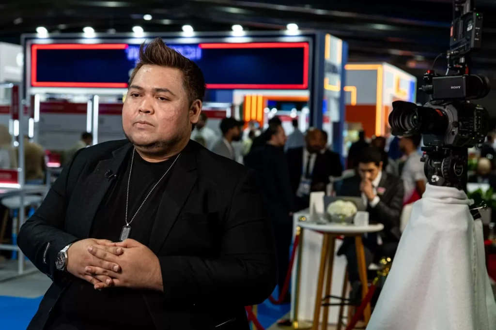 Ketua komite aset digital kadin, raine renaldi. (istimewa)